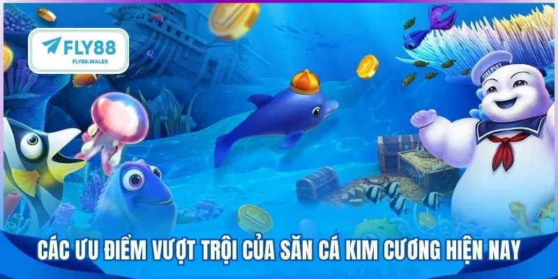 Các ưu điểm vượt trội của săn cá kim cương hiện nay