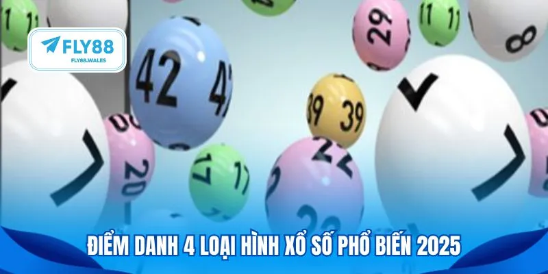 Điểm danh 4 loại hình xổ số phổ biến 2025