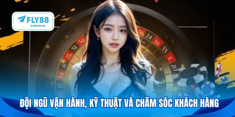 Đội ngũ vận hành, kỹ thuật và chăm sóc khách hàng